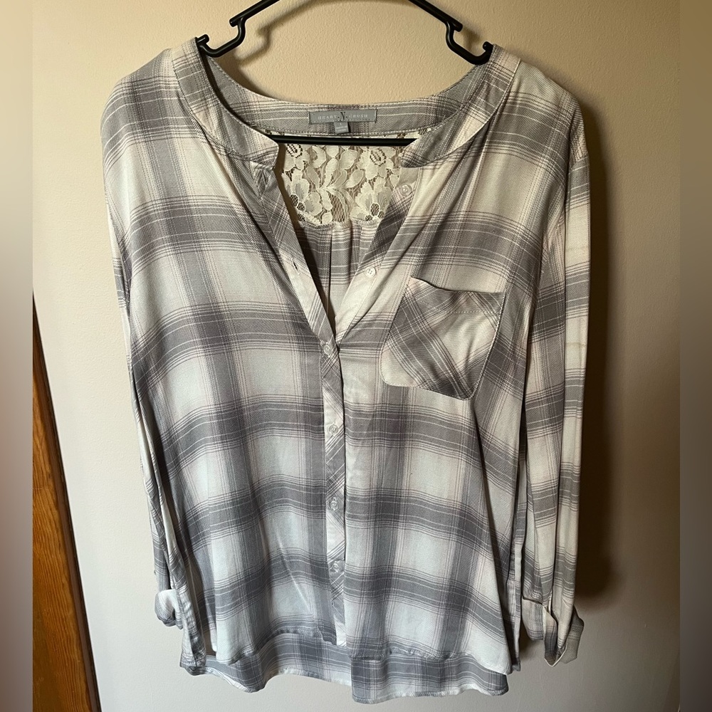 Heart N Crush 3/4 sleeve top